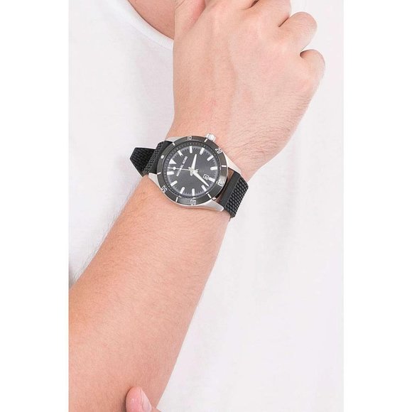 NWT MICHAEL KORS Layton Silicone Mesh Watch MK8819 - Picture 8 of 9